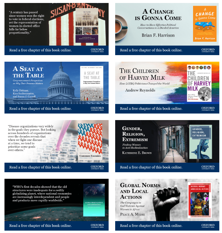 Social Media Product Cards – Oxford University&nbsp;Press